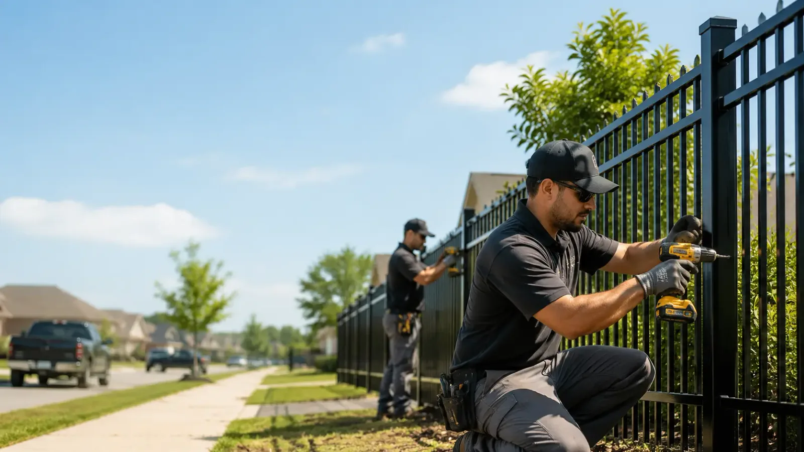 Metal Fence Installation in Decatur, AL